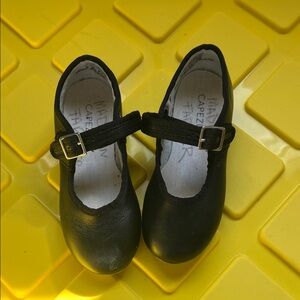 Capezio Black Girls' Mary Jane Dress Shoes with Buckle